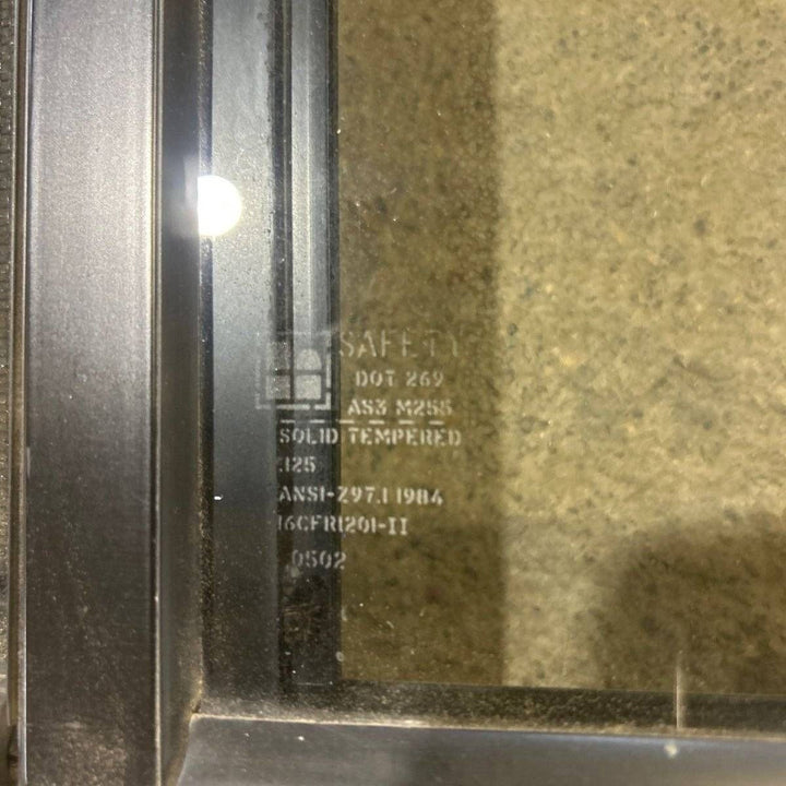 Used Black Radius Opening Window - 19.875 X 19.875 X 1.875 - Photo 6