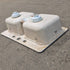 Used White Double Kitchen Sink - 29" x 17 1/2" x 9 1/2" - Photo 7