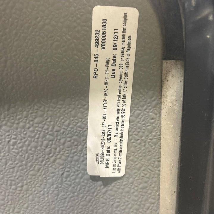 Used Radius Cargo Door 35 1/2" W x 23" H x 2" D - Photo 7