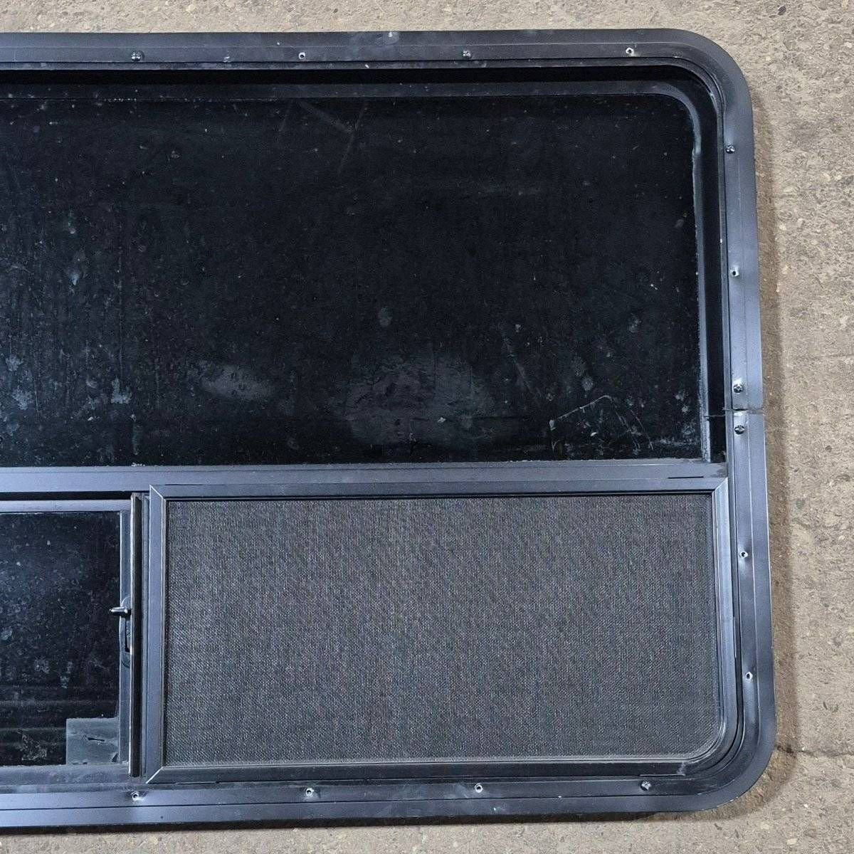 Used Black Radius Opening Window - 48
