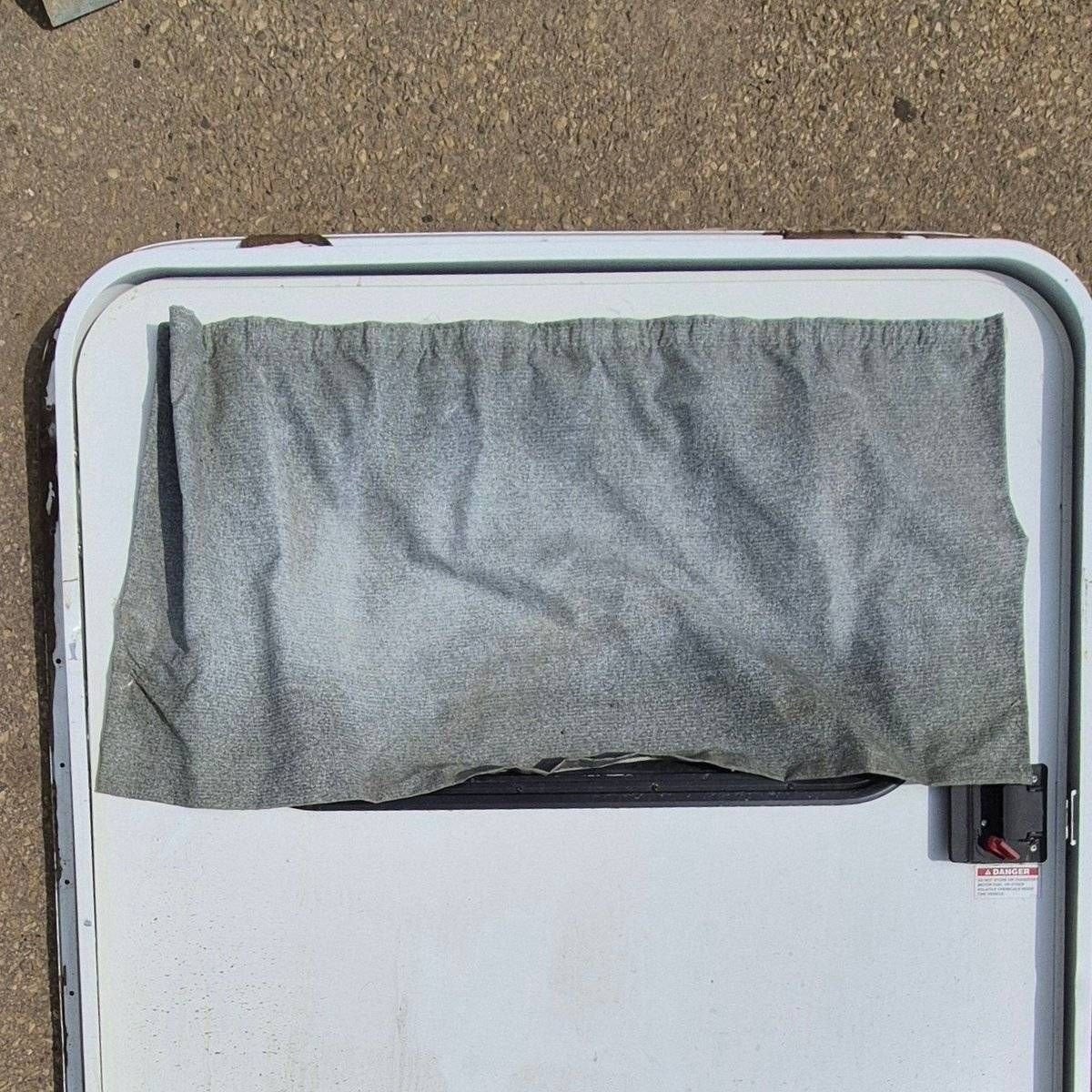 Used Radius Storage/ Teardrop Trailer Entry Door - 43 1/2