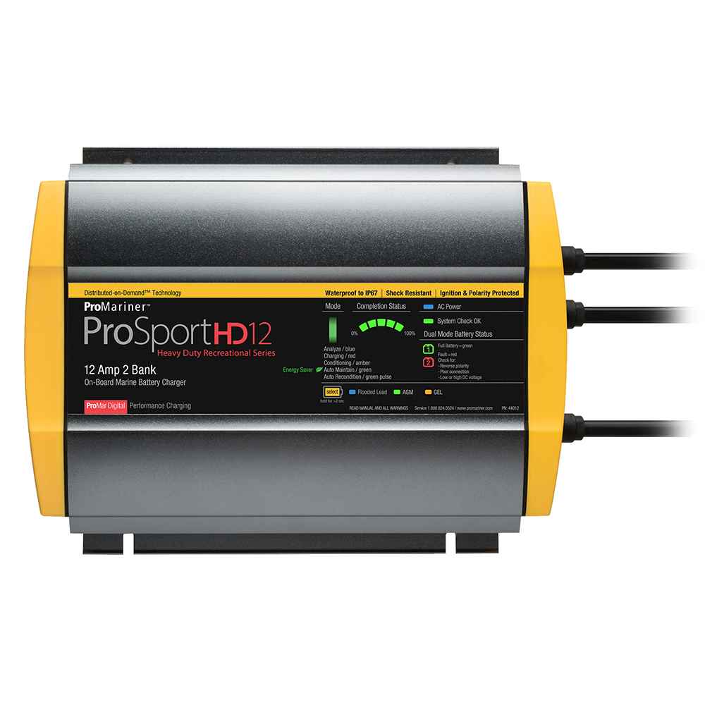 ProSportHD 12 Gen 4 - 12 Amp - 2 Bank Battery Charger - Young Farts RV Parts