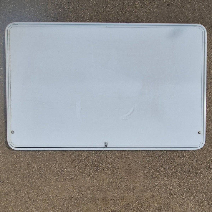 Radius Cornered Cargo Door - 74 3/4" X 46 1/2" X 2 - Young Farts RV Parts