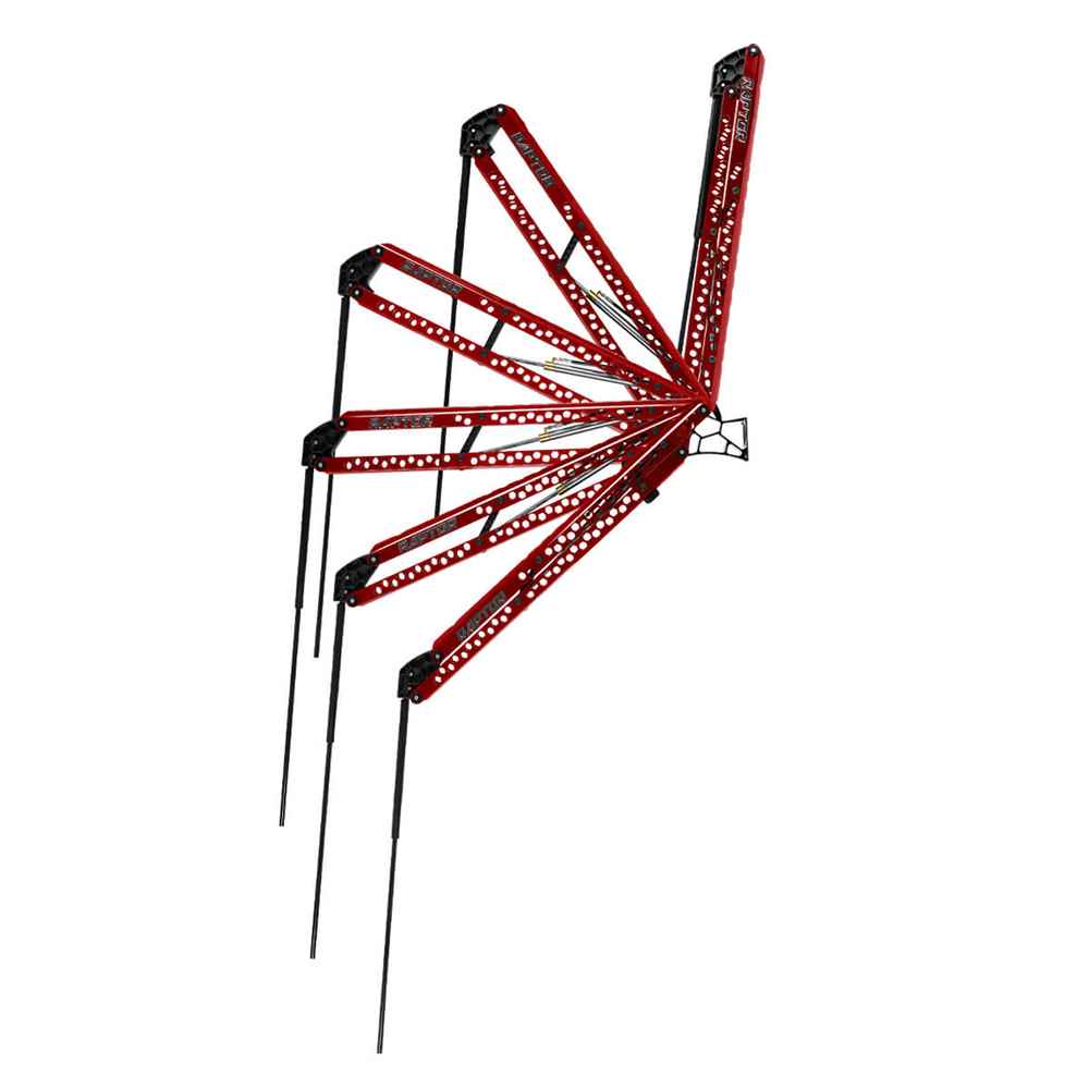 Raptor 10' Shallow Water Anchor w/Active Anchoring - Red - Young Farts RV Parts