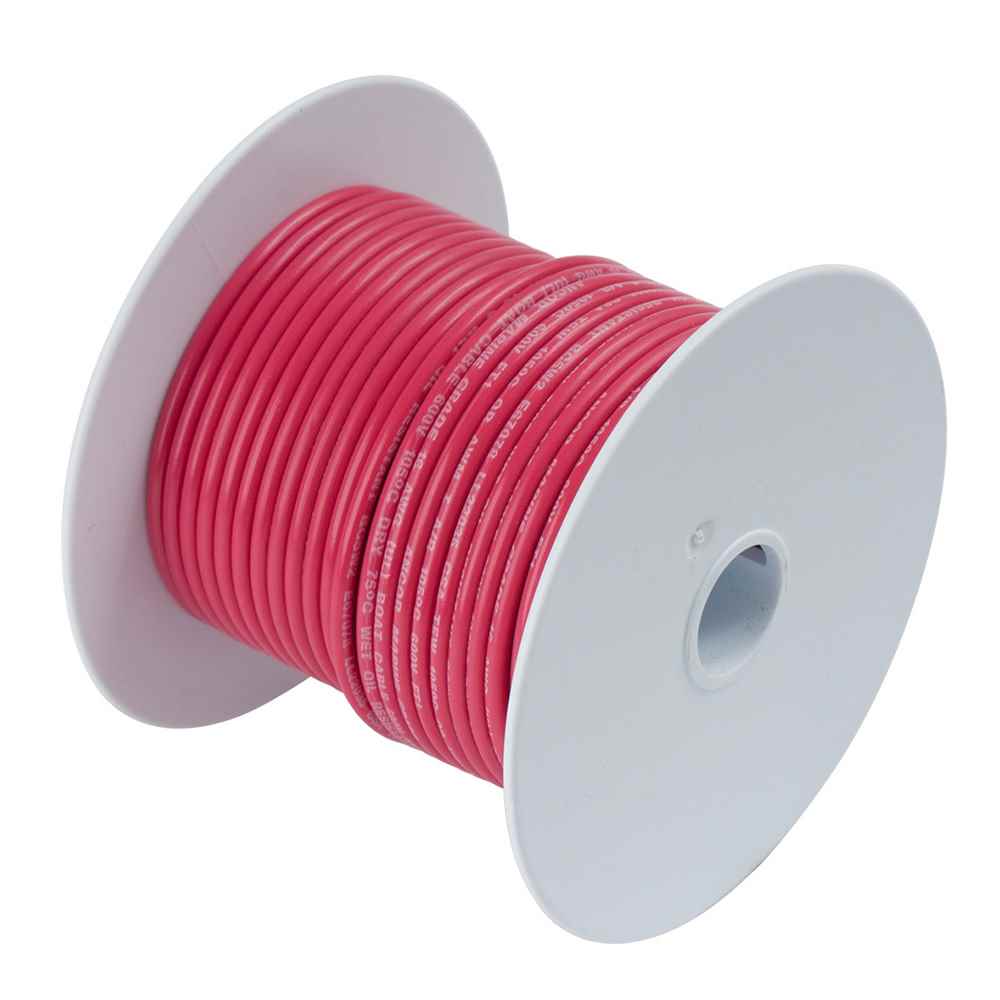 Red 2/0 AWG Tinned Copper Battery Cable - 25' - Young Farts RV Parts