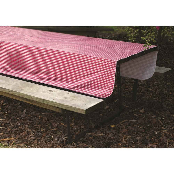 Red/White 52" x 84" Table Cloth - Young Farts RV Parts