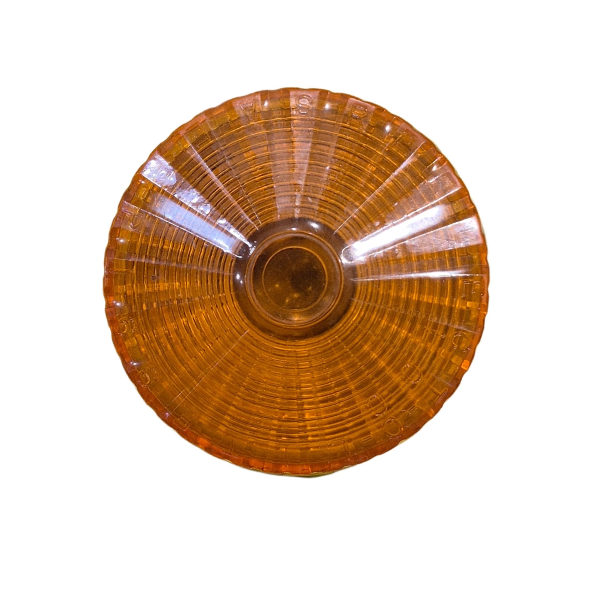 REFLECT - O - LITE 8 9 - 1 SAE - P - P Replacement Lens - Amber - Young Farts RV Parts