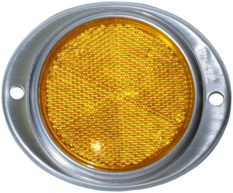 Reflector Peterson Mfg. V472A Amber Lens; 3