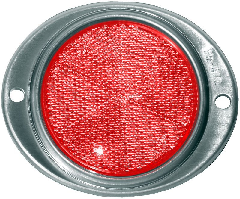 Reflector Peterson Mfg. V472R Red Lens; 3