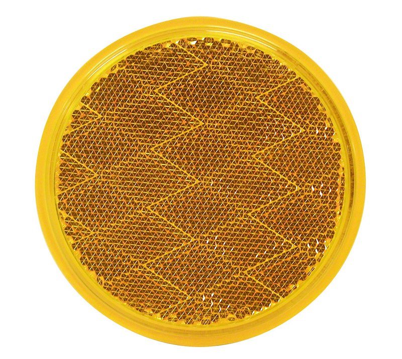 Reflector Peterson Mfg. V475A Quick Mount; Amber Lens; 3 - 3/16