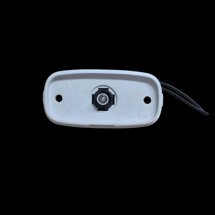 Replacement Base For Side Clearance Lights, White - Young Farts RV Parts