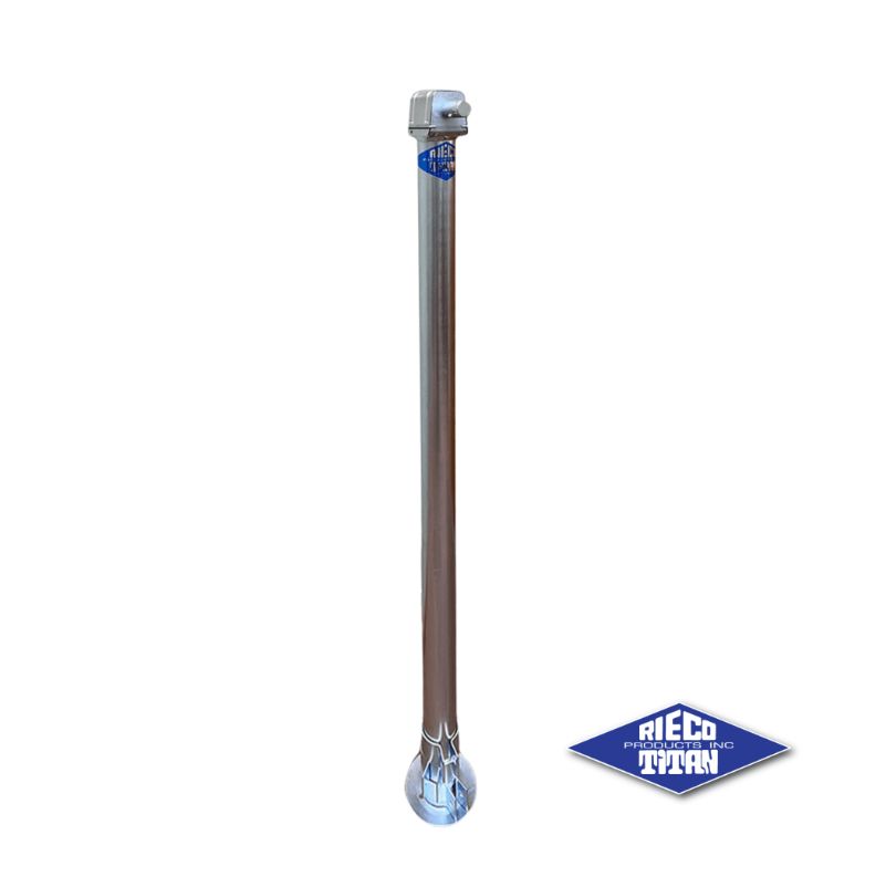 rieco - titan 44410 manual c clamp mechanical zinc camper jack single *SPECIAL ORDER* - Young Farts RV Parts