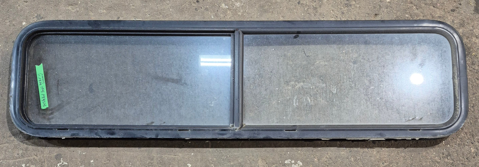 Used Black Radius Opening Window : 59 1/4