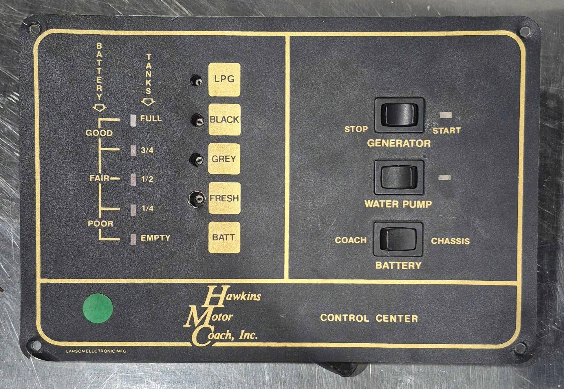 Used Larson Electronic Mfg. Control Panel - HAWK102