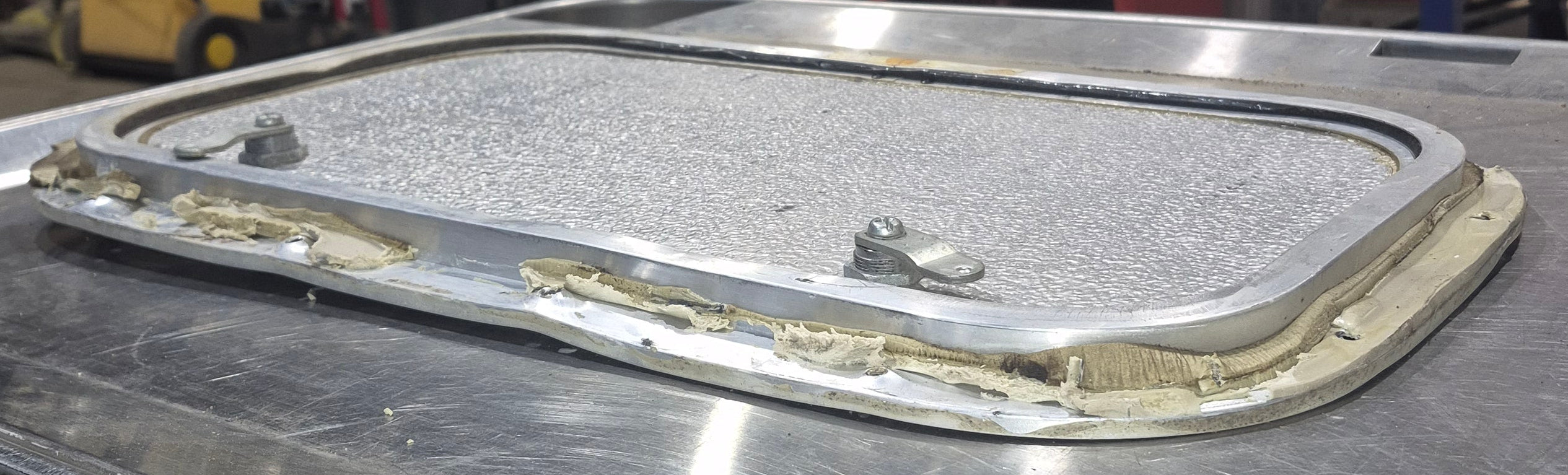 Used Radius Cornered Cargo Door 19 3/4" x 10 3/4" x 5/8"D