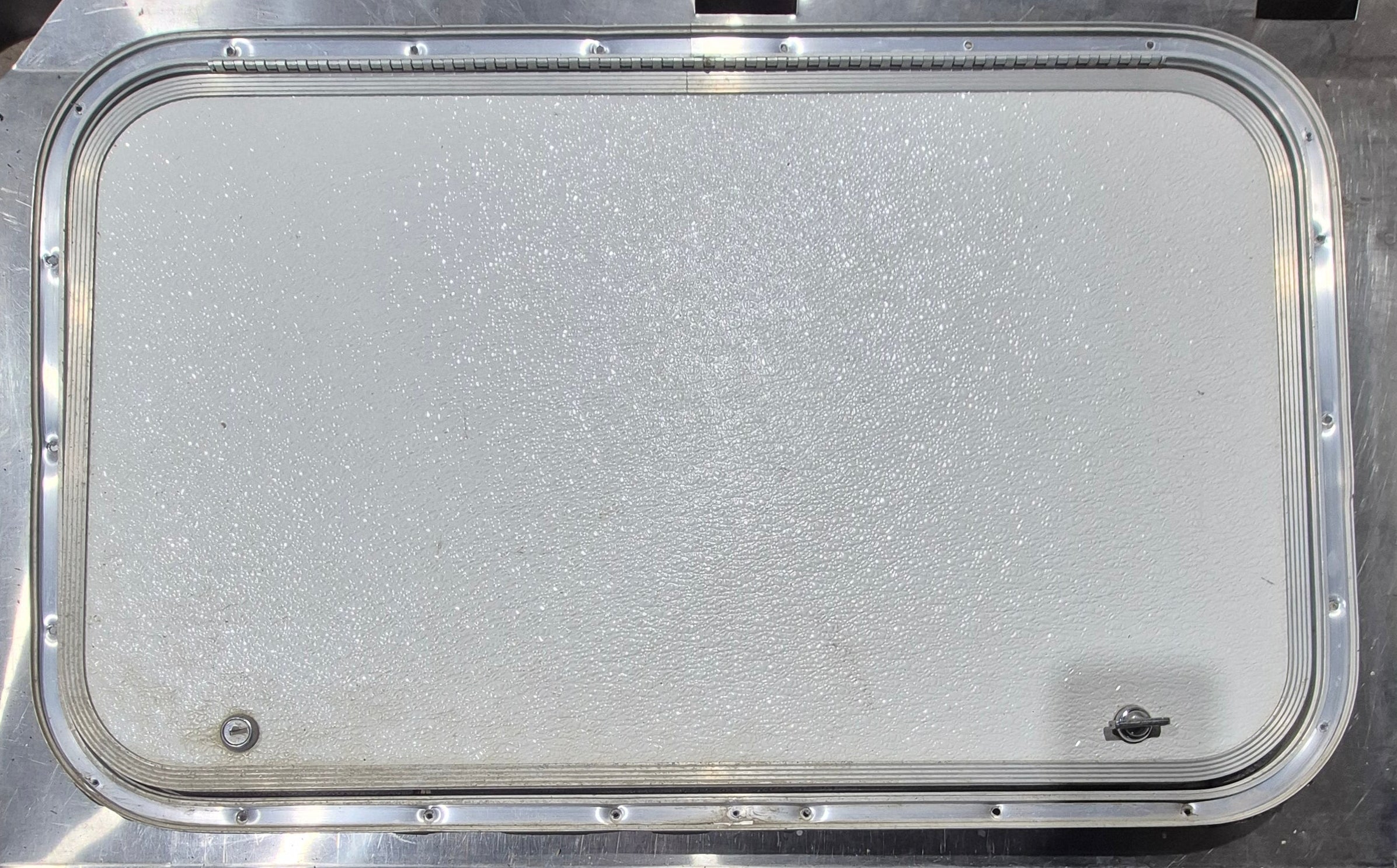 Used Radius Cornered Cargo Door 29 7/8" x 17 7/8" x 5/8"D