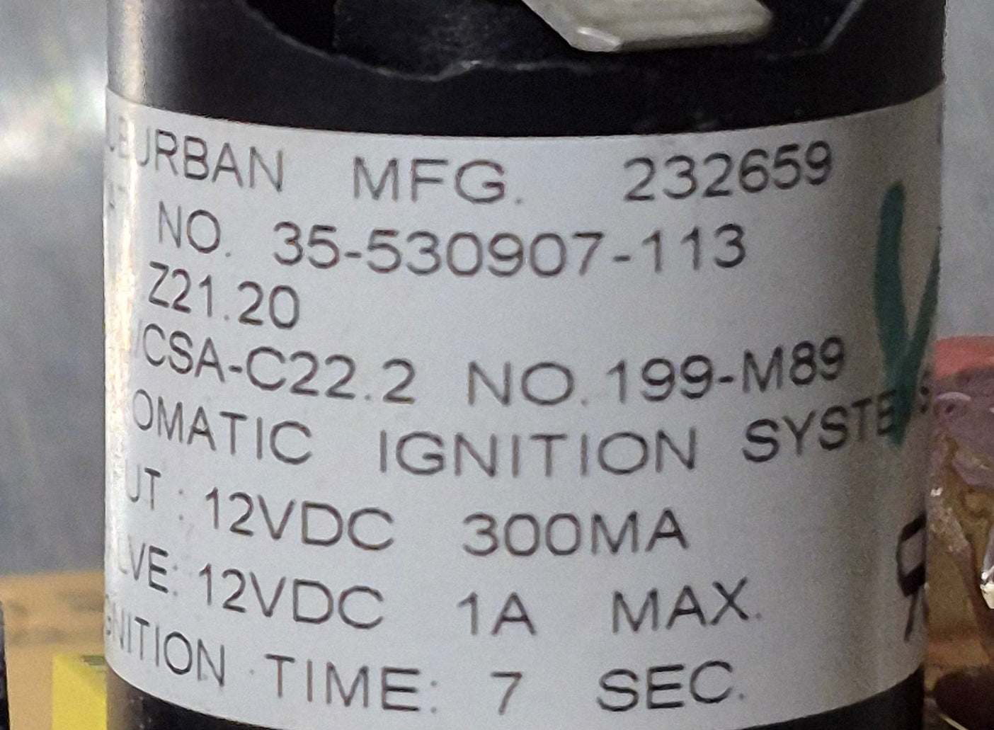 Used Suburban (Fenwal) Ignition Control Circuit Board - 232659