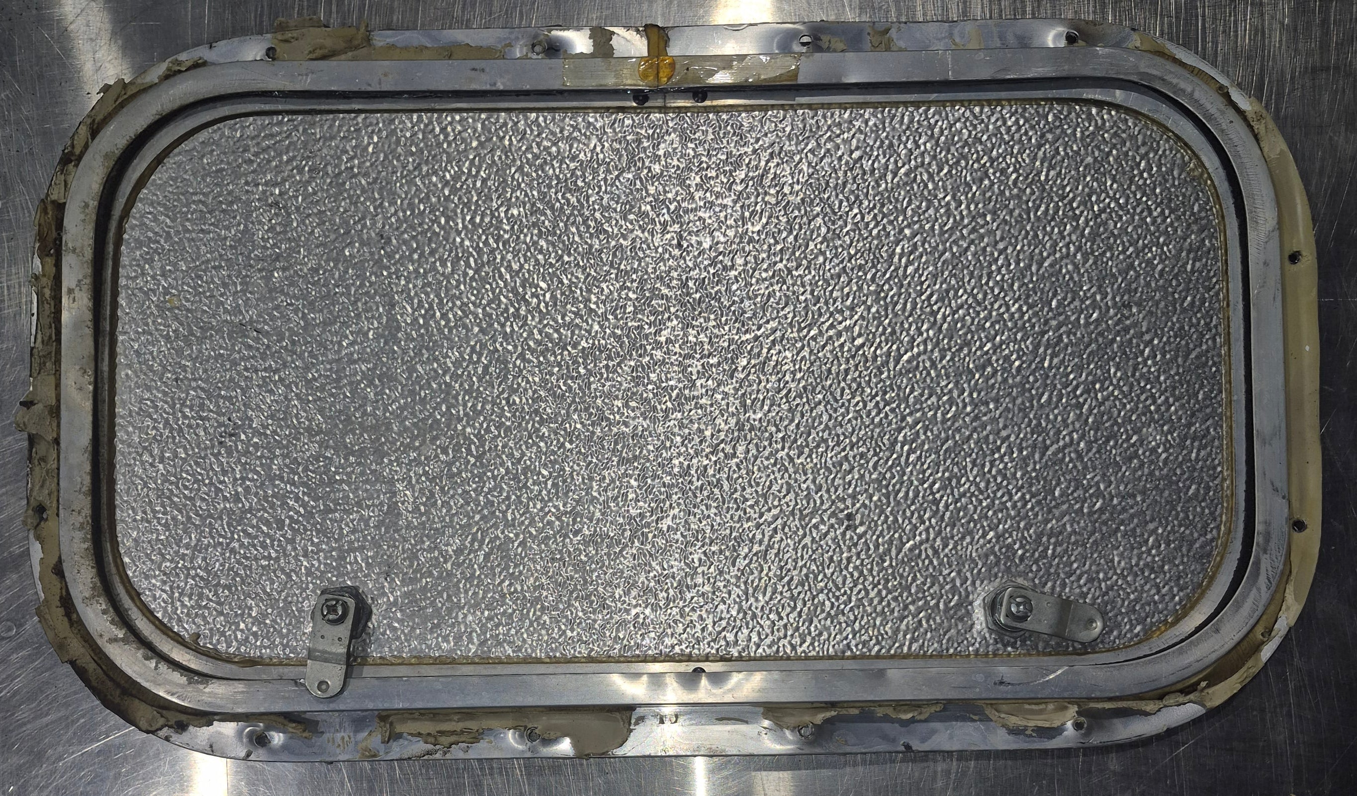 Used Radius Cornered Cargo Door 19 3/4" x 10 3/4" x 5/8"D