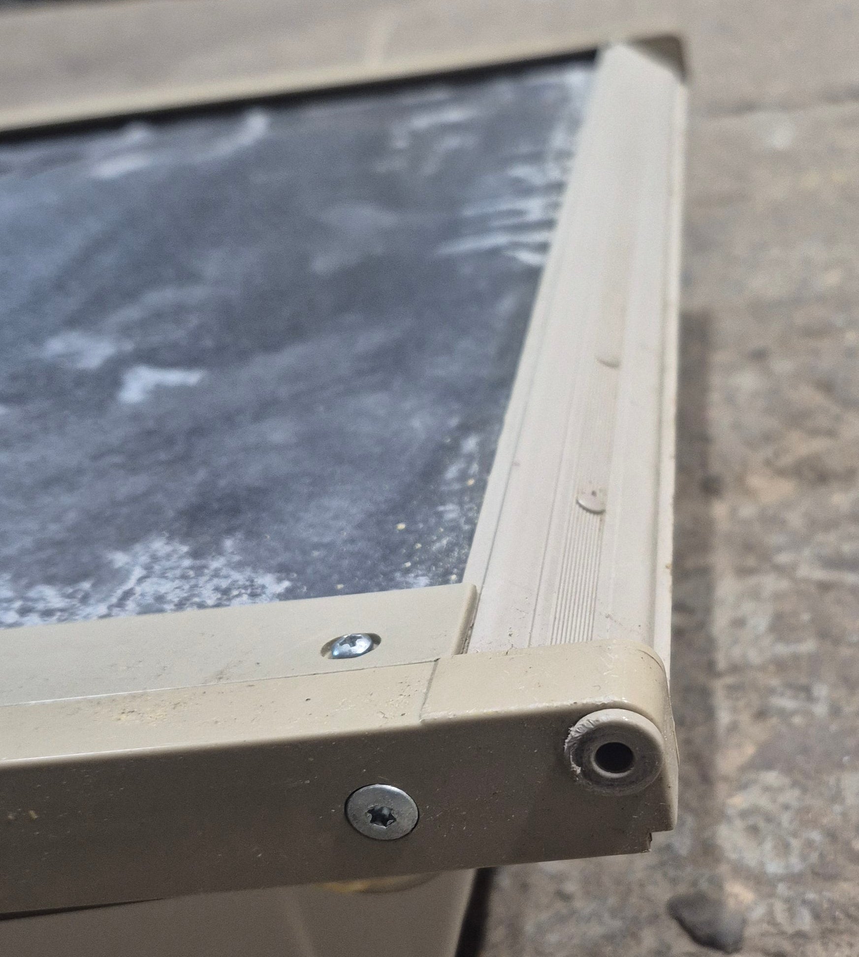 Used Dometic Refrigerator Freezer Door, RH, Good Used Shape - 2931640110