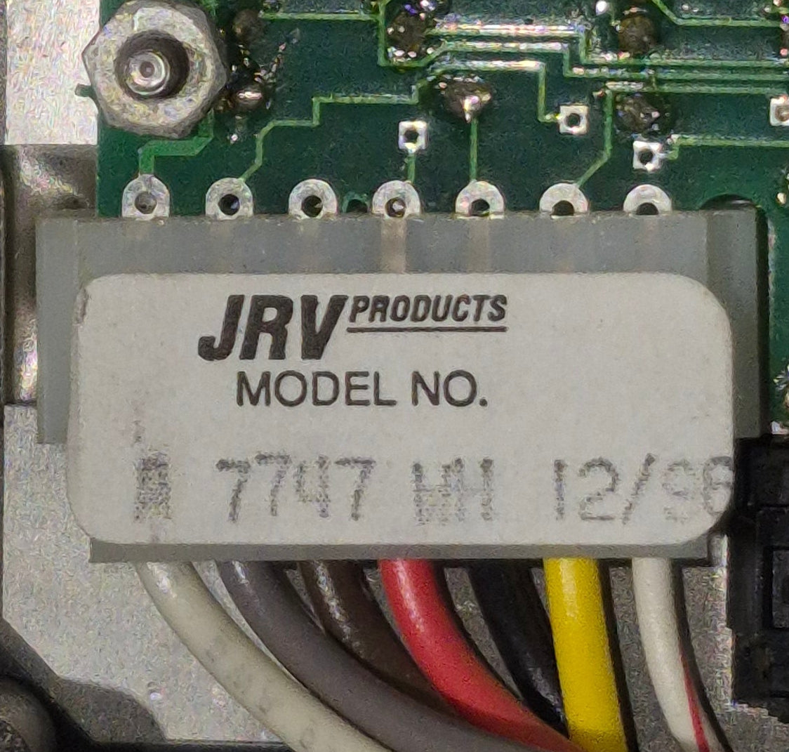 Used JRV Tank Monitor System Panel - R7747WH