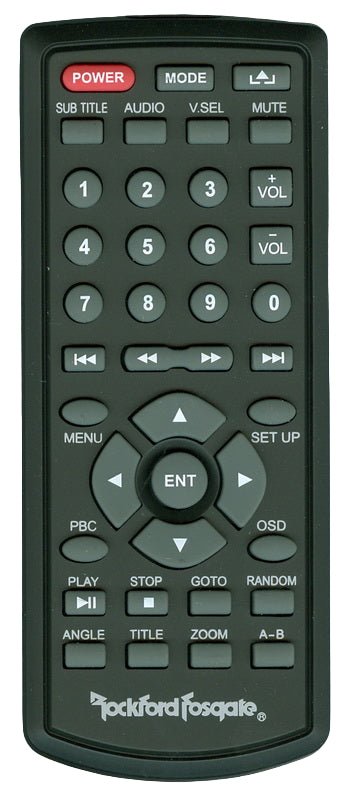 Rockford - Fosgate Original Replacement Remote Control - RFX8500DVD - Young Farts RV Parts