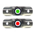 Rub Rail Mounted LED Navigation Light Set - 2 - 1/2" - Young Farts RV Parts