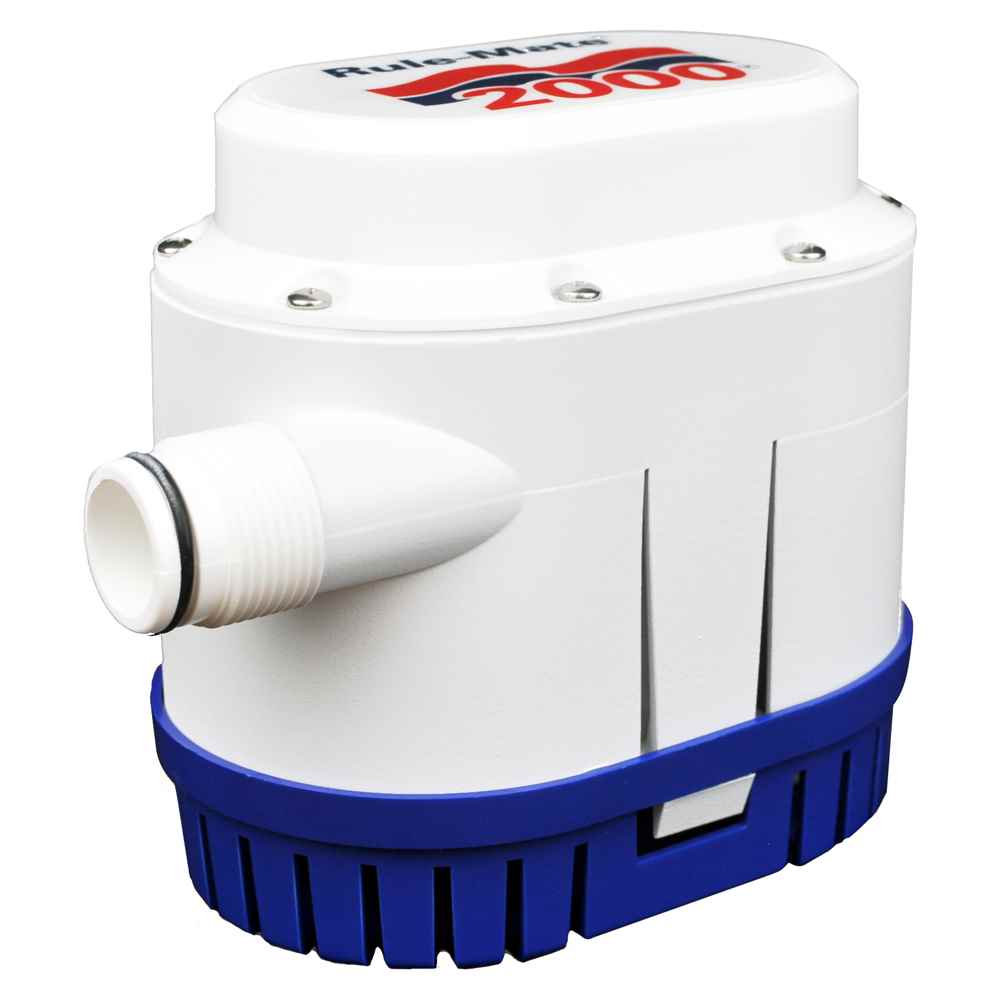 Rule - Mate 2000 GPH Fully Automated Bilge Pump - 12V - Young Farts RV Parts