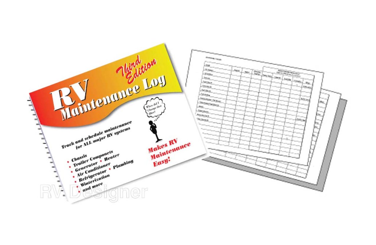 RV Designer B345 RV Maintenance Log - Young Farts RV Parts