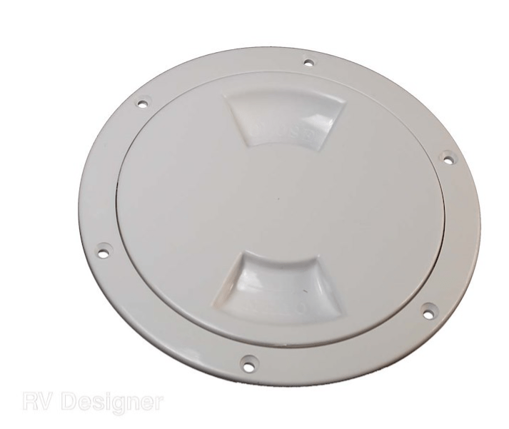 RV Designer E575 Cable Hatch 5" ID - Young Farts RV Parts