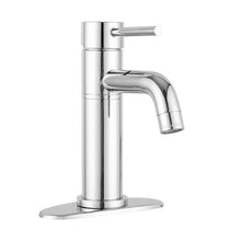 Load image into Gallery viewer, RV Single Handle 8 - inch Vessel Bathroom Sink Faucet for RV - Optional Deck Plate (Chrome) - Young Farts RV Parts