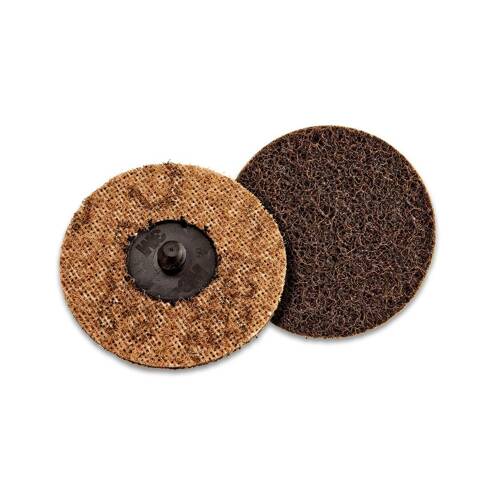 Scotch - Brite Roloc Surface Conditioning Disc - 3" Diameter; Coarse; Brown - 07485 - Young Farts RV Parts