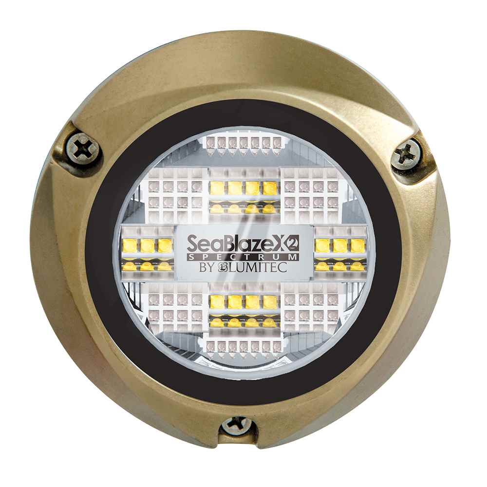 SeaBlazeX2 Spectrum LED Underwater Light - Full - Color RGBW - Young Farts RV Parts
