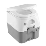 Sealand 975 Portable Toilet w/Mounting Brackets - 5 Gallon - Grey