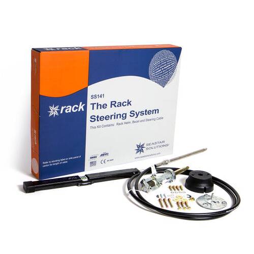 SEASTAR Boat Rack Steering System Mechanical - With 16' Length Steering Cable - SS14116 - Young Farts RV Parts