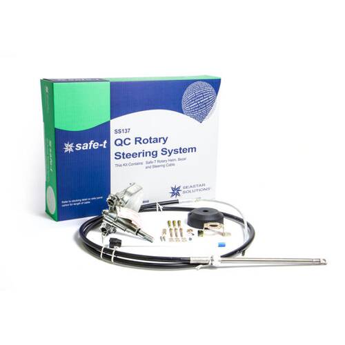 SEASTAR Boat Rotary Steering System Mechanical - With 14' Length Steering Cable - SS13714 - Young Farts RV Parts