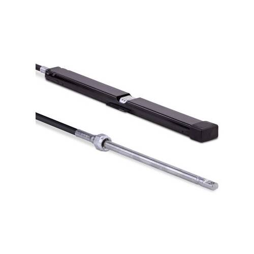 SEASTAR Boat Steering Cable - Rack And Pinion Design; 18' Length; Black - SSCX15418 - Young Farts RV Parts