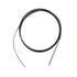 SEASTAR Boat Steering Cable - With Adapter; Rotary Design; 11' Length; Black - SSC6211 - Young Farts RV Parts