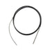 SEASTAR Boat Steering Cable - With Adapter; Rotary Design; 12' Length; Black - SSC6212 - Young Farts RV Parts