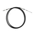 SEASTAR Marine Engine Control Cable; 23' Length; Black; Stainless Steel - CCX63323 - Young Farts RV Parts
