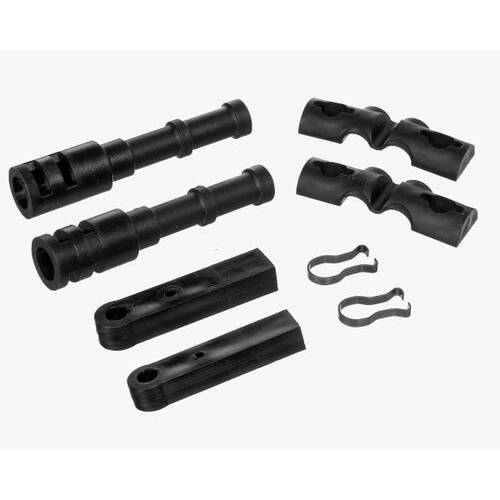 SEASTAR Marine Engine Control Cable Adapter; Black; With Cotter Pin/ Washer/ Bushing - CA27319P - Young Farts RV Parts