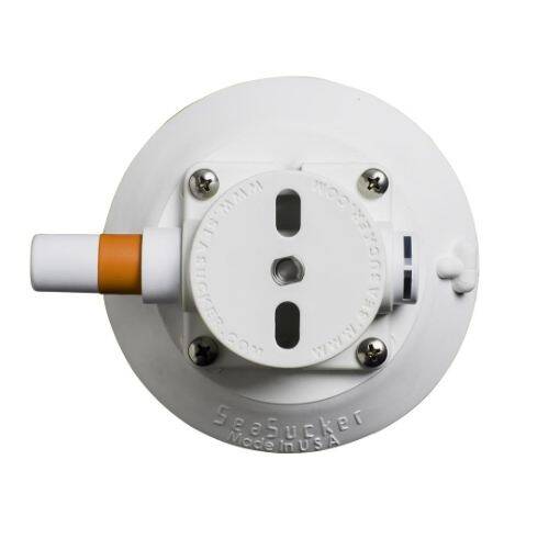 SeaSucker Vacuum Mount - Up To 120 Pound Pulling Capacity; White - VM1001W - Young Farts RV Parts