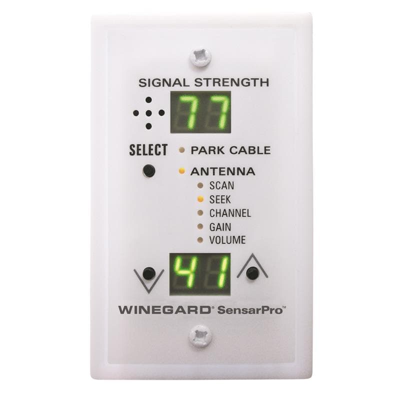 Sensarpro TV Signal Meter White - Young Farts RV Parts