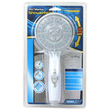 Shower Head with On/Off Switch (White)