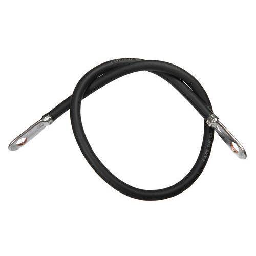 Sierra Marine Battery Cable - 1 Black Negative; 2' Length; 4 Gauge Wire - BC88533 - Young Farts RV Parts