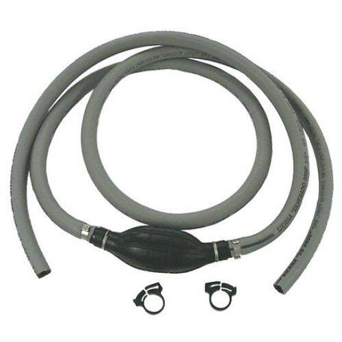 Sierra Marine Boat Fuel Line - With Primer Bulb; 8' Length; Universal - 188015S1 - Young Farts RV Parts