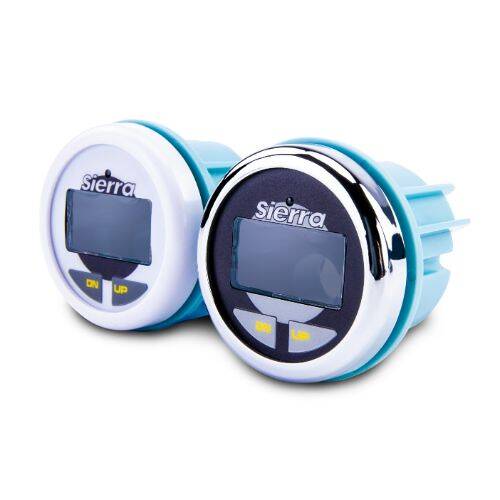 Sierra Marine Depth Finder - 2 Depth Alarms; 2"; Digital LCD Display; 30' Cable - 26000P - Young Farts RV Parts