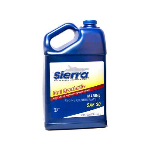 Sierra Marine Engine Oil - Full Synthetic; 5 Quart Jug - 1894104 - Young Farts RV Parts