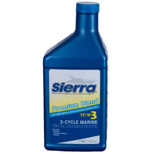 Sierra Marine Engine Oil - Premium Blend 2 - Cycle; 1 Pint Bottle - 1895001 - Young Farts RV Parts