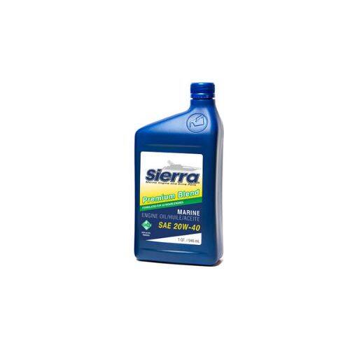 Sierra Marine Engine Oil - Premium Blend 4 - Stroke; 1 Quart Bottle - 1894502 - Young Farts RV Parts