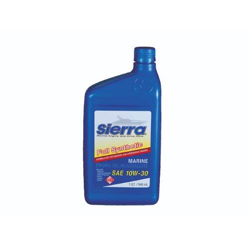 Sierra Marine Engine Oil - Synthetic 4 - Stroke; 1 Quart Bottle - 1896902 - Young Farts RV Parts